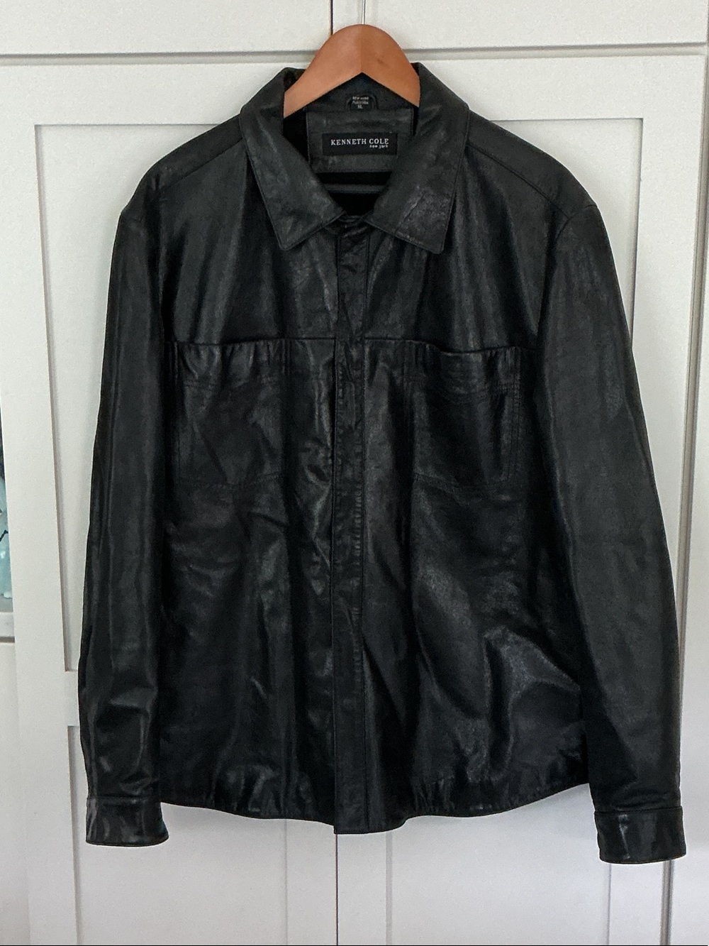 Vintage Kenneth Cole Black Leather Jacket